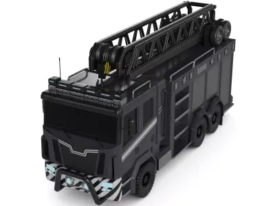 Fire Engine 3D model