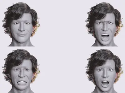 Download Free Rigged 3D Character Fully Rigged Optimized Free low-poly 3D model