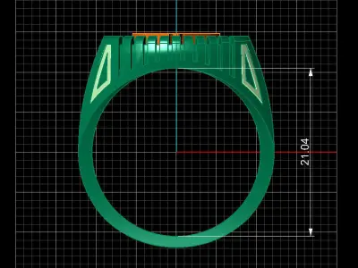 NEO MAN RING MODEL39 3D print model