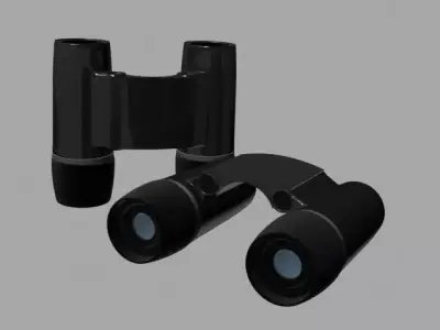 binoculars Free 3D model