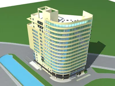 Building 55 3D model