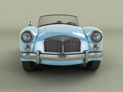 MG MGA Mk2 3D model