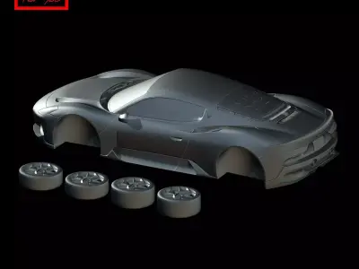 Maserati MC20 2023 3D print model