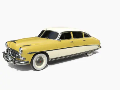 Generic 50s sedan 3D model
