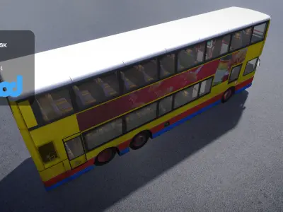Hk Doubledeck 003 3D model