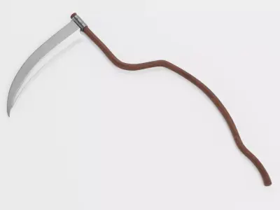 Scythe Realistic V3 Low-poly 3D model