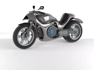Motorcycle 3D model