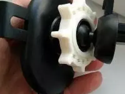 Universal Ergonomic nut for car phone holder  3D print model