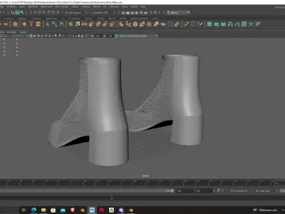 High Detail Summer Boot 3D Model Print Ready 3D print model