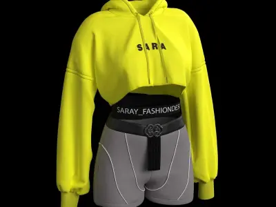 4 SPORT OUTFIT 3D model