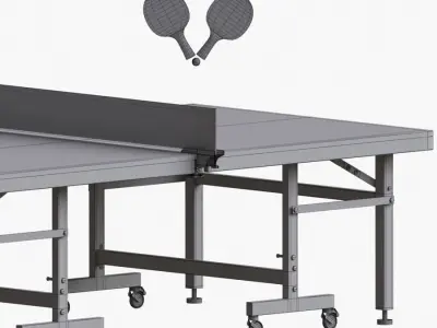 Donic waldner classic 25 tennis table 3D model