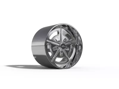 BILLET SPECIALATIES BONNEVILLE CONVENTIONAL WHEEL  3D print model
