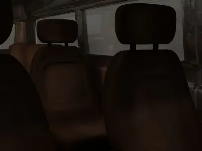 3D Model Van volkswagen camper 3D model