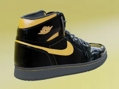 jordan retro 3D model