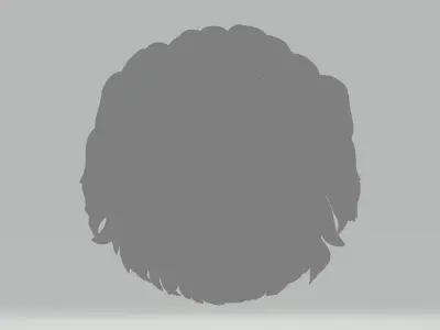 Lion Pendant 3D print model