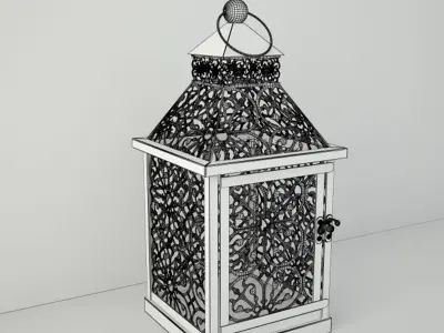Lanterns by ZARA HOME 3D model 5