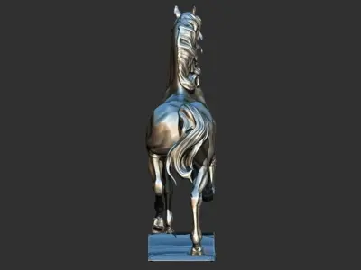 Arabian Horse 3D printable model 3D print model