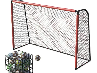 A set of sports gates 3D Model Pack