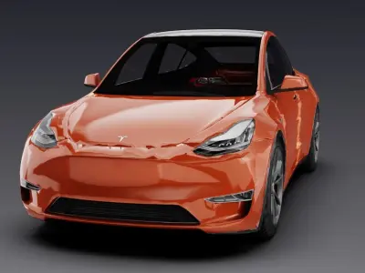 Tesla model Y 2020 3D model