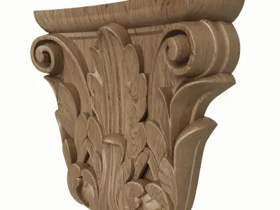 3D model pilaster CandidusPrugger art KA 628 3D model