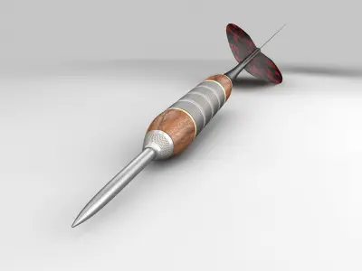 Dart arrow Free 3D model