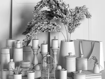 Decorative Set 13 3D model