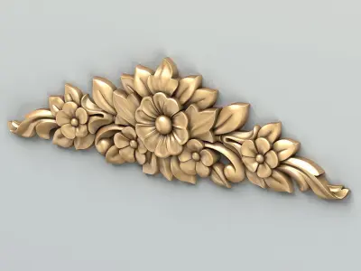 Horizontal decor 040 3D model