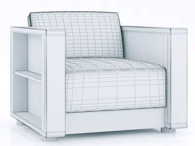 Merx zeus armchair 3D model