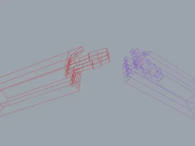 nogetsugi Low-poly 3D model