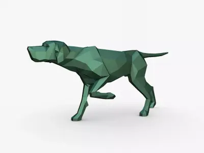 English Pointer 3D print model