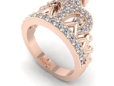 CAD-1848-Ring 3D print model