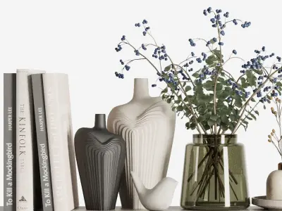 Decorative Set12 3D model buy