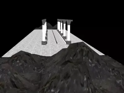 safa mrwa for haj project 3D model