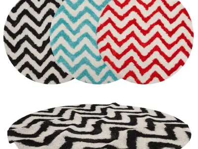 Rugs No 109 Low-poly 3D model