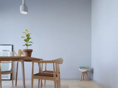 Simple room 3D model purchase