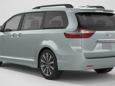 Toyota Sienna 2020 3D model