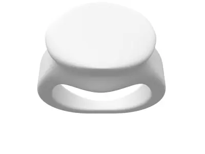 Signet Ring 3D print model shop