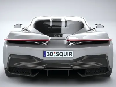 Pininfarina Battista 2020 3D model