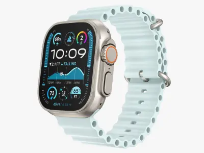 Apple Watch Ultra 2 All colors 3D model