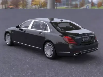 Mercedes-Maybach S-Class 3D model