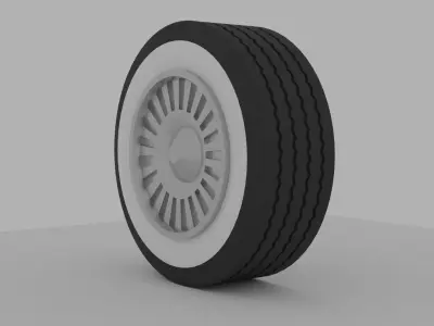 Antique Wheel 3D print model purchase