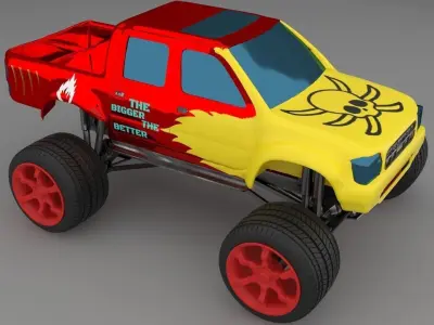  Low Poly Monster Turks pack-2 Low-poly 3D model