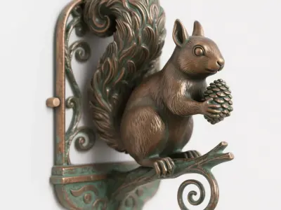 Squirrel 3D print model