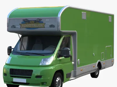Food truck 3D model