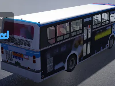TW Bus 002 3D model