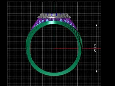 NEO MAN RING MODEL40 3D print model