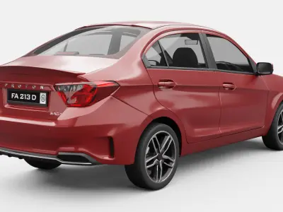 Proton Saga 2019 3D model