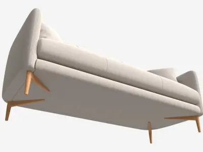 Sofa Medium Ercol Aosta 3D model