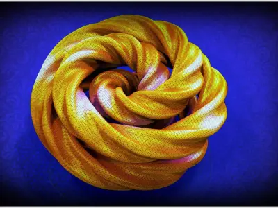 Flower Knot Free 3D model