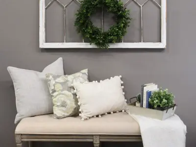 Handmade Metal Plants Flowers Wall Decor Free 3D model